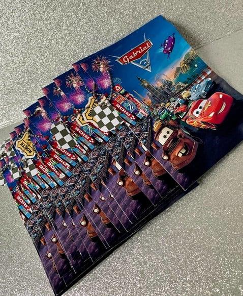 Saquinho Zip Lock Carros