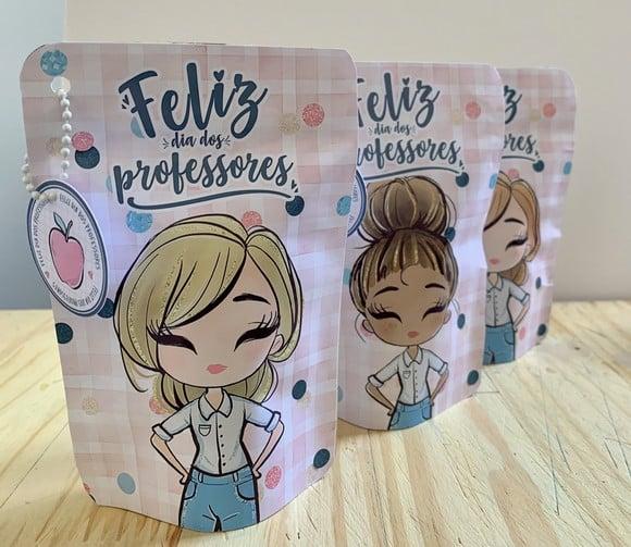 Saquinho Zip Lock Dia dos Professores