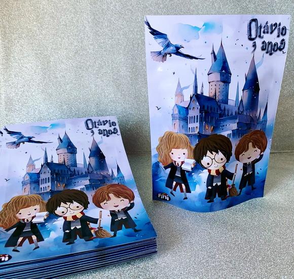Saquinho Zip Lock Harry Potter