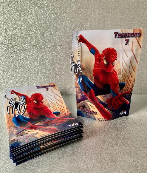 Saquinho Zip Lock Homem Aranha