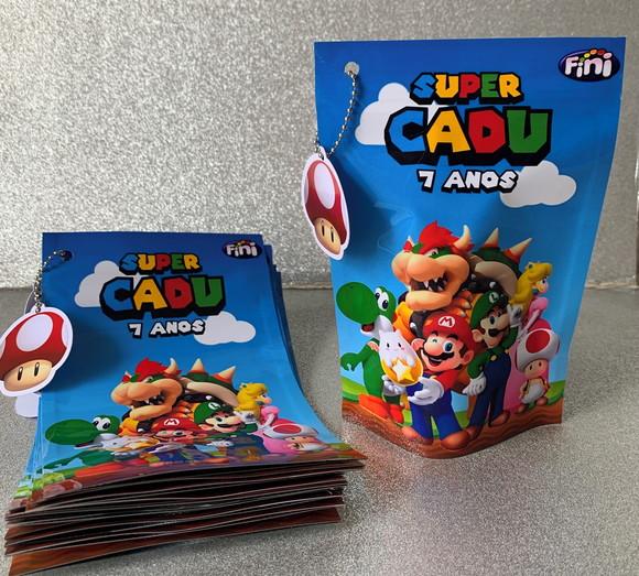 Saquinho Zip Lock Mario Bros