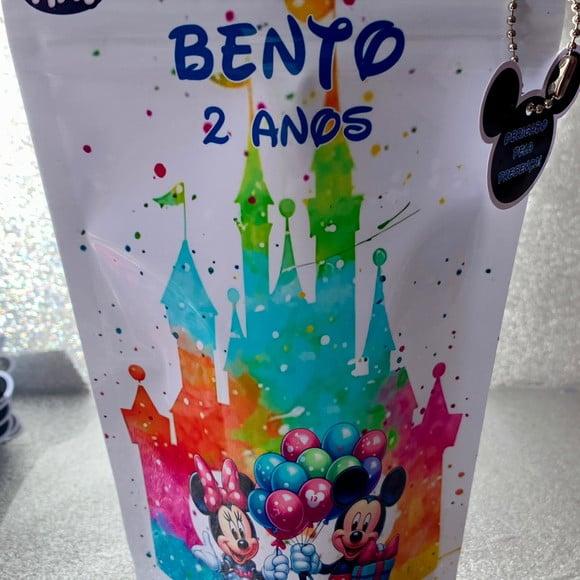 Saquinho Zip Lock Mickey