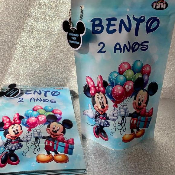 Saquinho Zip Lock Mickey