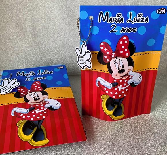 Saquinho Zip Lock Minnie