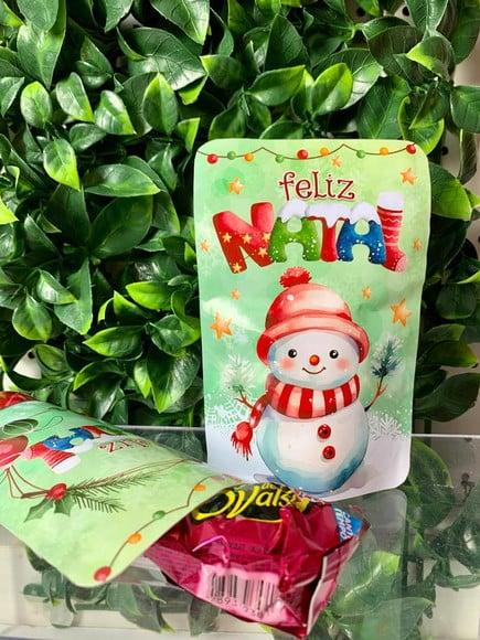 Saquinho Zip Lock Natal