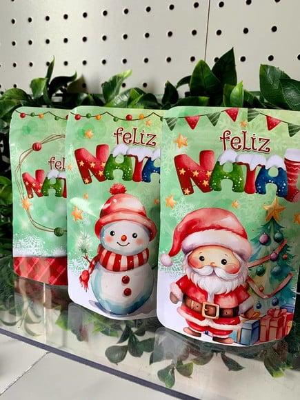 Saquinho Zip Lock Natal