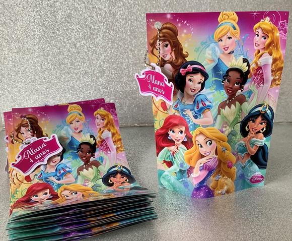 Saquinho Zip Lock Princesas