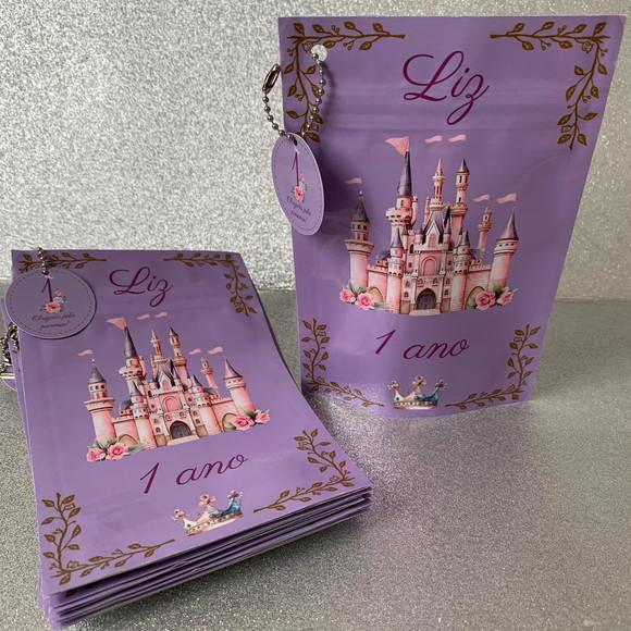 Saquinho Zip Lock Princesa