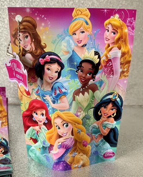 Saquinho Zip Lock Princesas