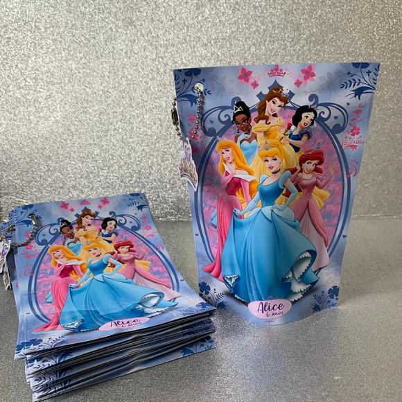 Saquinho Zip Lock Princesas