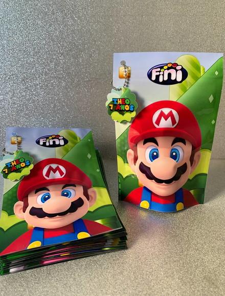 Saquinho Zip Lock Super Mario