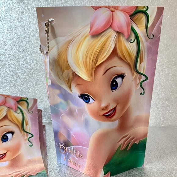 Saquinho Zip Lock Tinker Bell