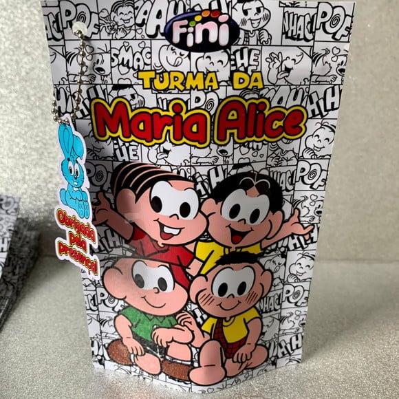 Saquinho Zip Lock Turma da Mônica