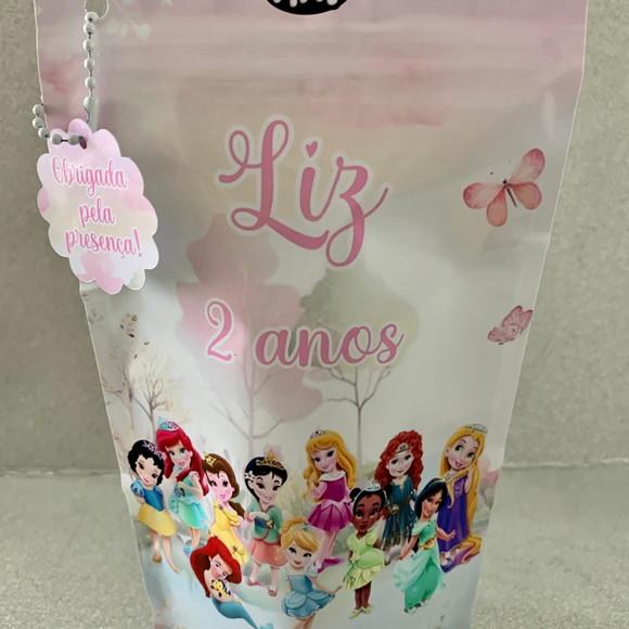 Saquinho Zip Princesas Baby