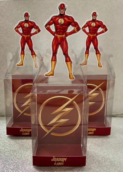Caixinha de Acetato para Relógio Flash