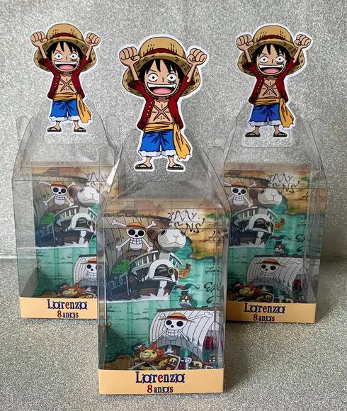 Caixinha de Acetato para Relógio One Piece