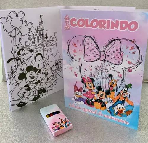 Kit Colorir Minnie