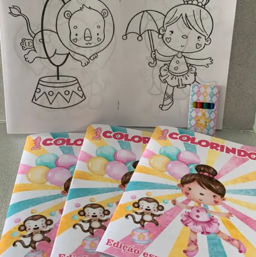Kit Colorir Circo
