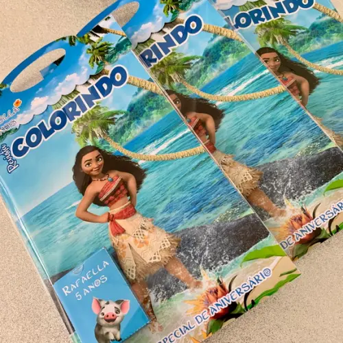 Kit Colorir Moana