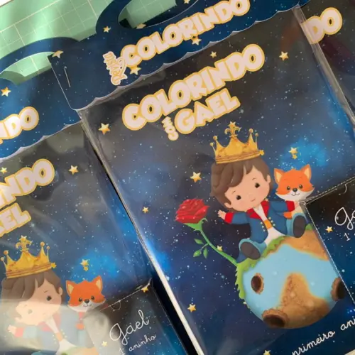 Kit Colorir Pequeno Príncipe