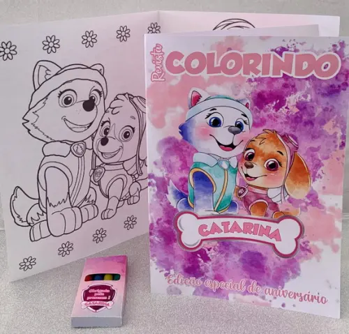 Kit Colorir Sky