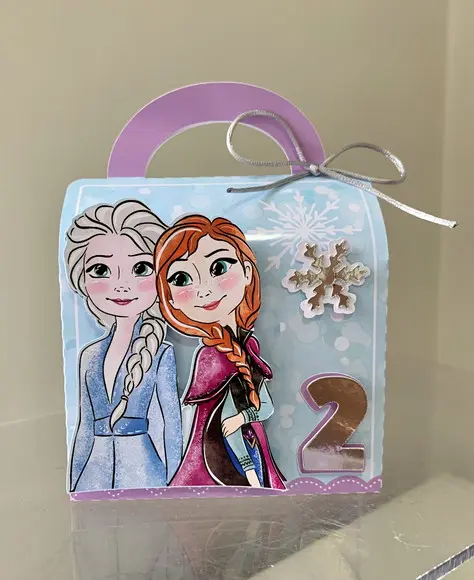 Kit Festa Luxo Frozen Aquarela 20 Itens