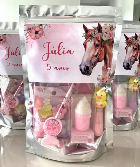 Kit Papelaria Fofa (saquinho com 6 Itens)