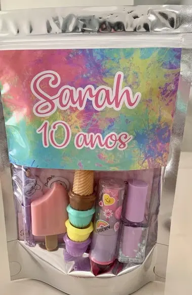 Kit Papelaria Fofa (saquinho com 6 Itens)