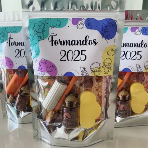 Kit Papelaria Fofa Formandos (saquinho com 6 Itens)