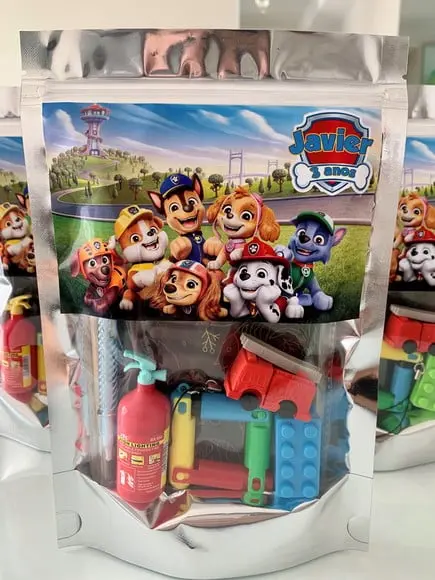Kit Papelaria Fofa Patrulha Canina (saquinho com 6 Itens)