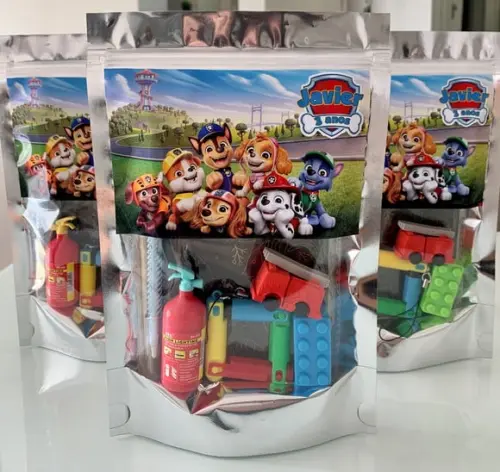 Kit Papelaria Fofa Patrulha Canina (saquinho com 6 Itens)