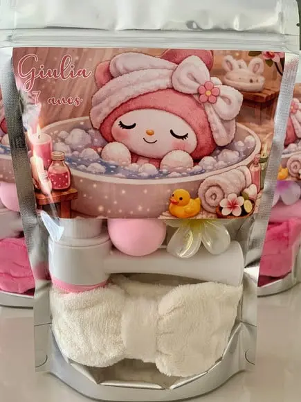 Kit Skin Care My Melody (saquinho com 5 Itens)
