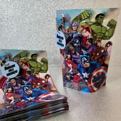 Saquinho Zip Lock Avengers