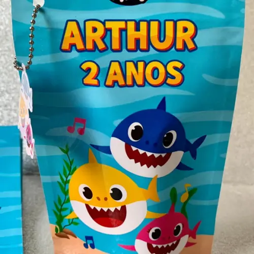 Saquinho Zip Lock Baby Shark