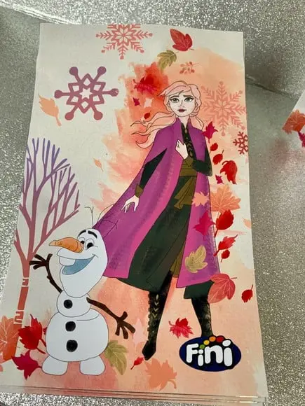 Saquinho Zip Lock Bala Fini Frozen
