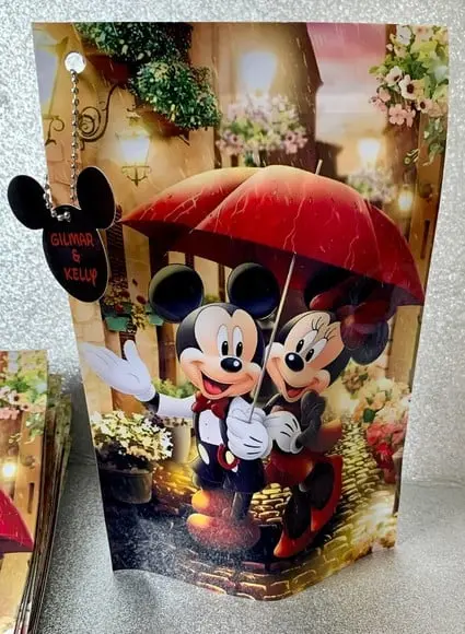 Saquinho Zip Lock Bala Fini Mickey e Minnie