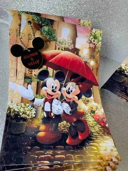 Saquinho Zip Lock Bala Fini Mickey e Minnie