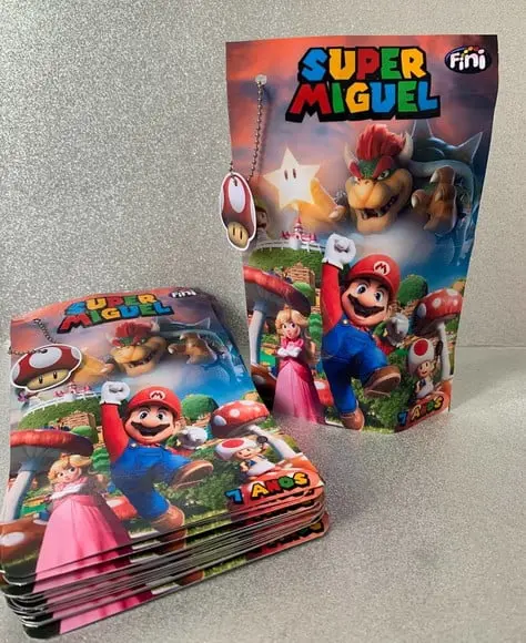 Saquinho Zip Lock Bala Fini Super Mario
