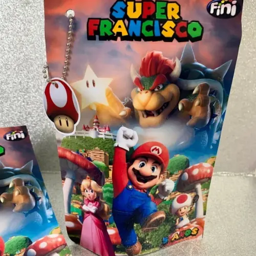 Saquinho Zip Lock Bala Fini Super Mario