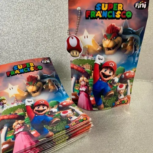 Saquinho Zip Lock Bala Fini Super Mario