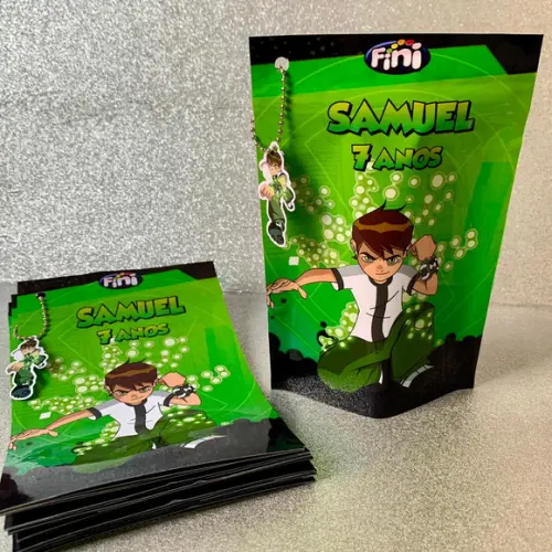 Saquinho Zip Lock Ben 10