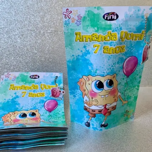 Saquinho Zip Lock Bob Esponja
