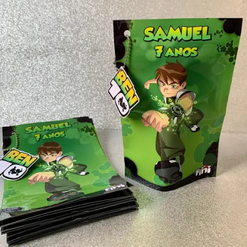 Saquinho Zip Lock Ben 10