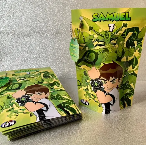 Saquinho Zip Lock Ben 10