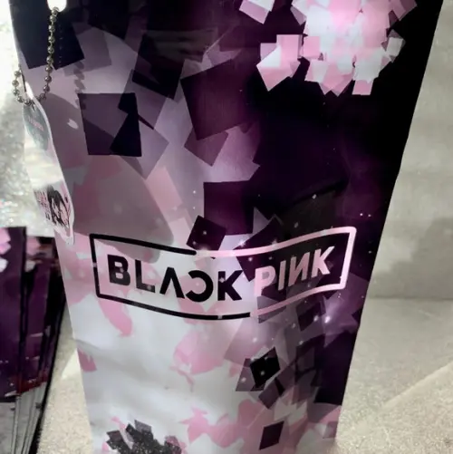Saquinho Zip Lock Black Pink