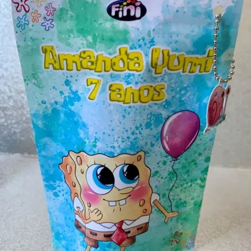 Saquinho Zip Lock Bob Esponja
