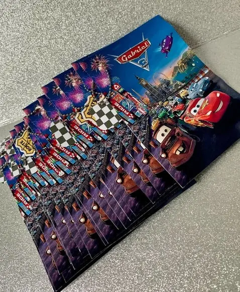 Saquinho Zip Lock Carros