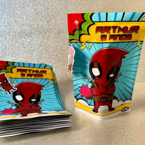 Saquinho Zip Lock Deadpool