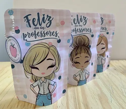 Saquinho Zip Lock Dia dos Professores
