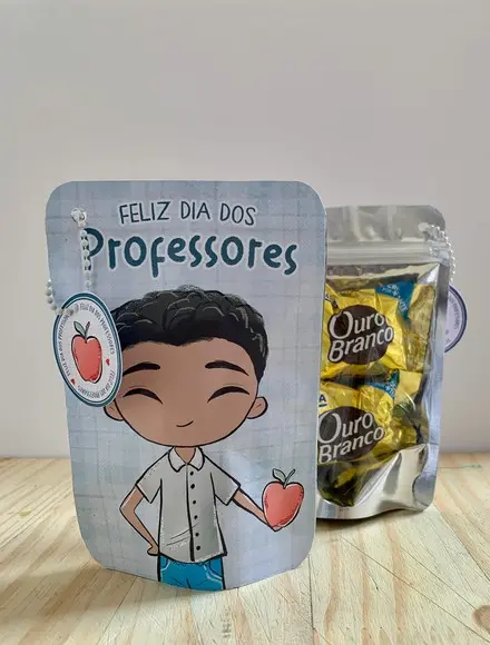 Saquinho Zip Lock Dia dos Professores